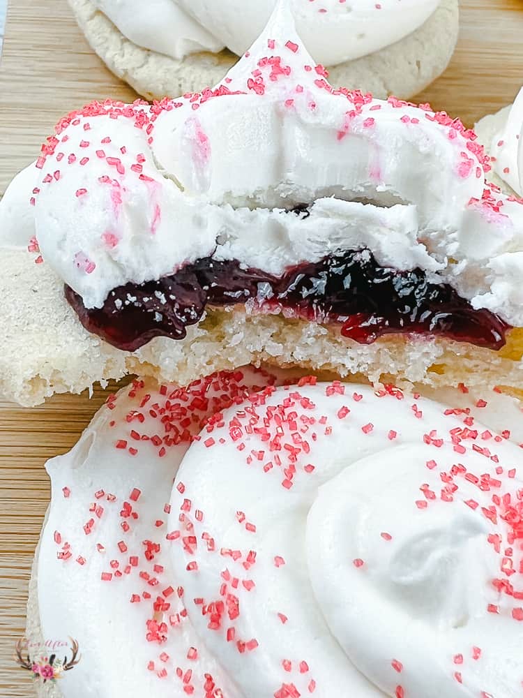 How to Make Raspberry Marshmallow Cookies