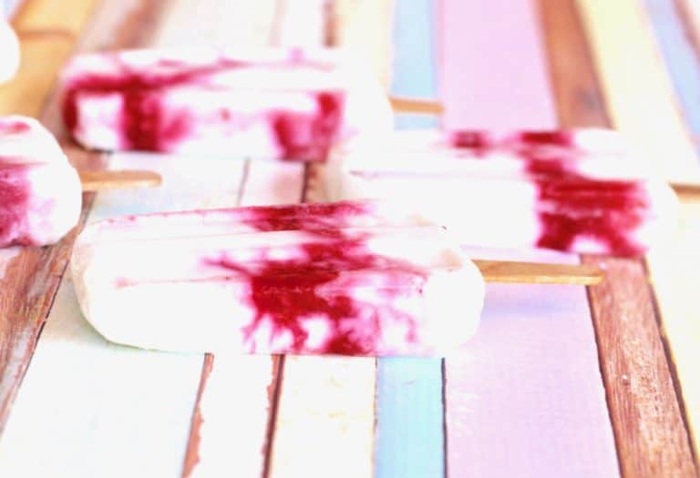 easy yogurt frozen ice pops