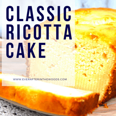 classic ricotta cake