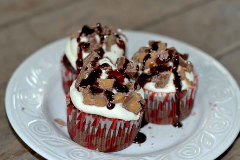 Chocolate Caramel Cupcakes