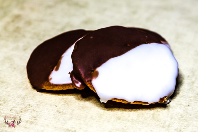 black and white cookie