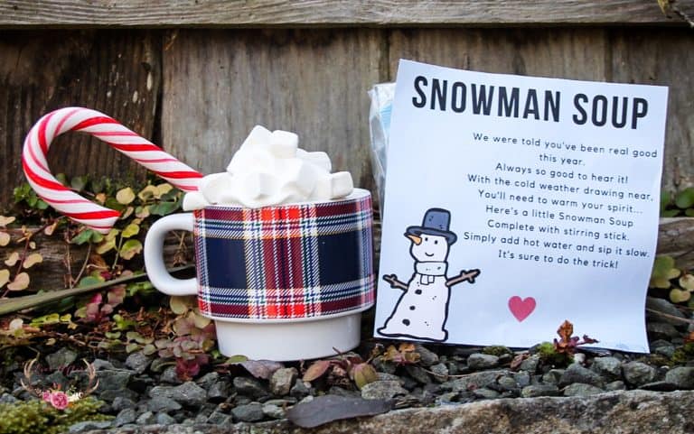 snowman soup