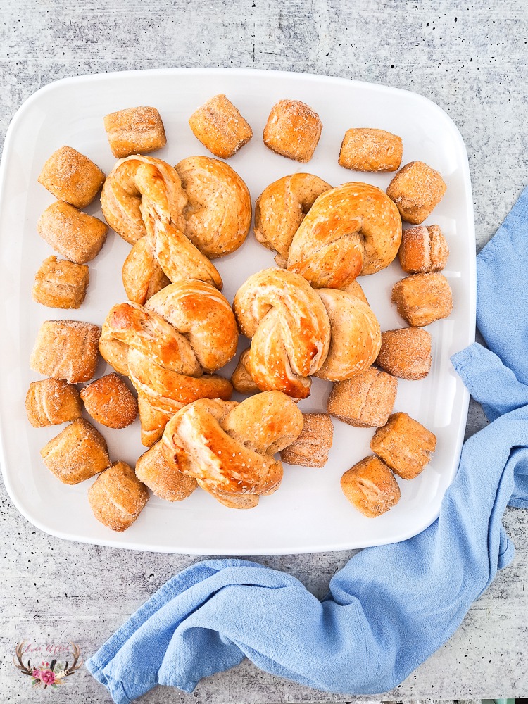 sourdough discard pretzels