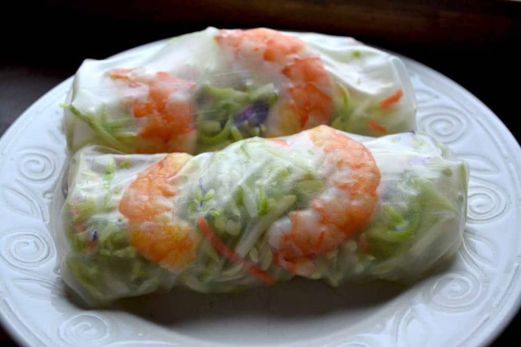 shrimp spring rolls