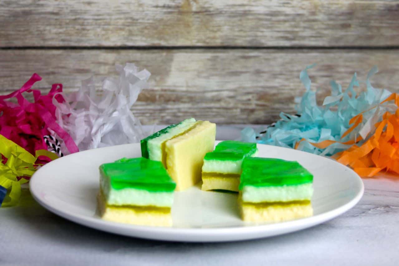 layered jell-o bars spring