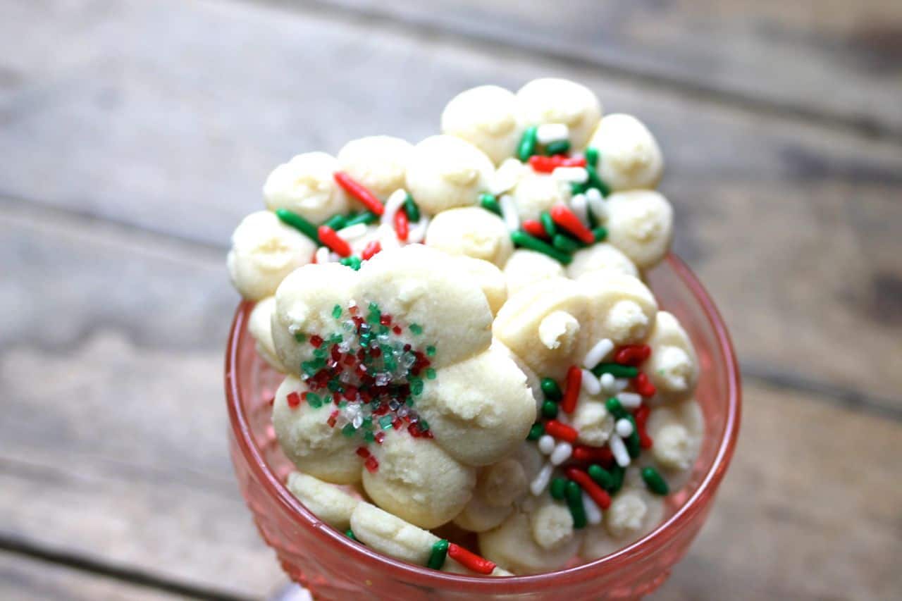 easy cookies with a cookie press