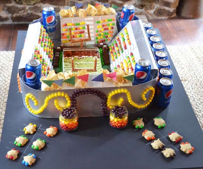 Make a Snack Stadium for the Big Game