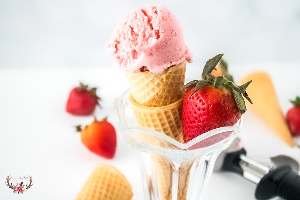 strawberry ice cream