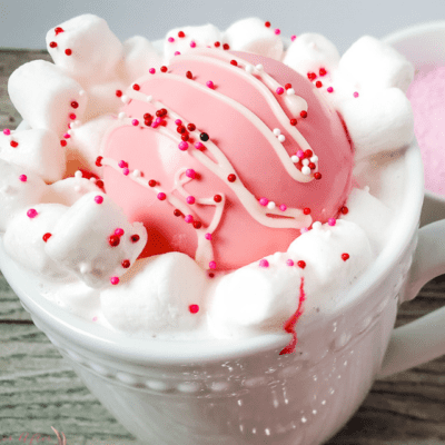 hot chocolate for valentines day