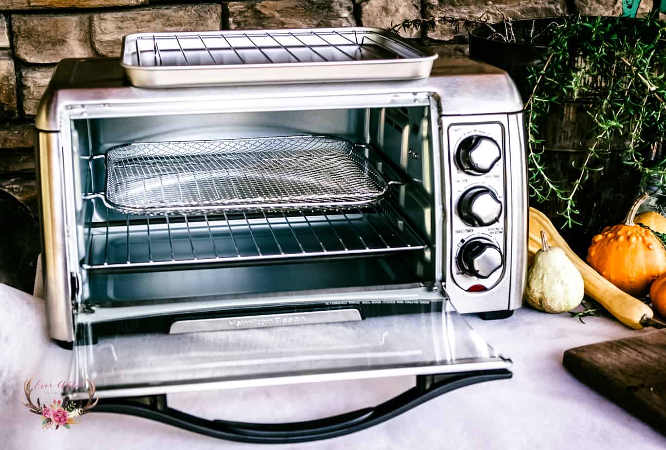 Hamilton Beach Air Fryer Toaster Oven Unboxing Sure Crisp 