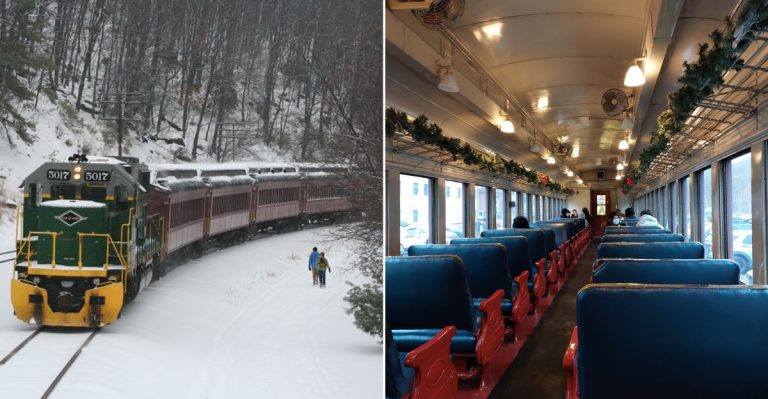 Take This Scenic Pennsylvania Train Ride For A Memorable Winter Adventure