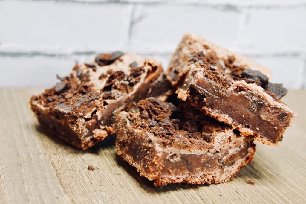 Thin Mint Chewy Fudge Brownies Ever After in the Woods