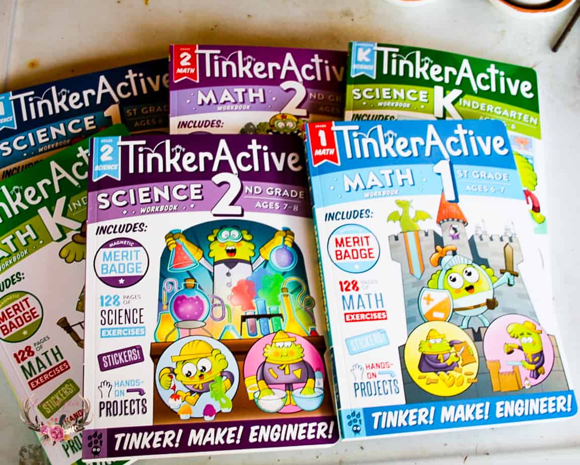 Be School Ready with TinkerActive Workbooks