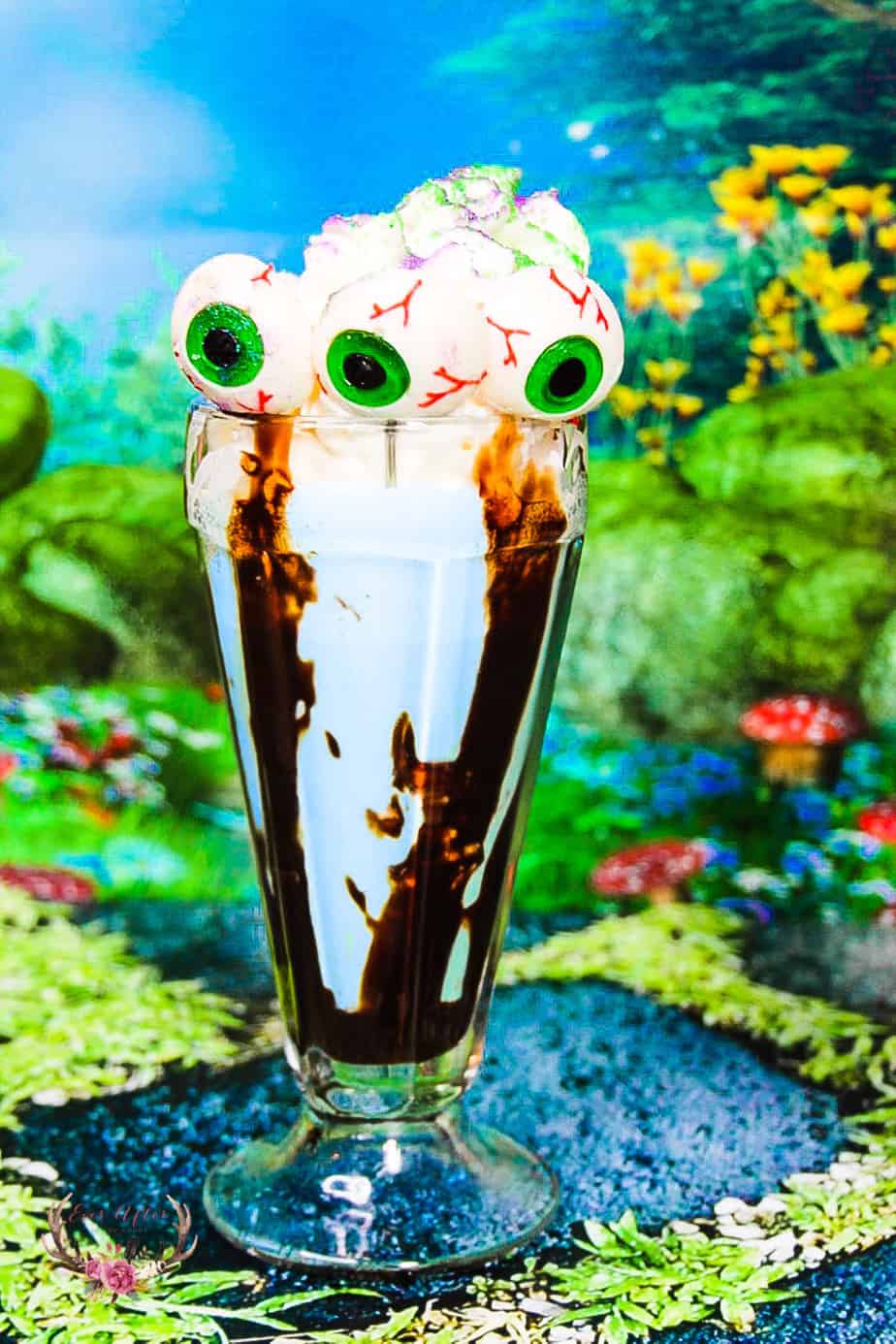 halloween monster milkshake