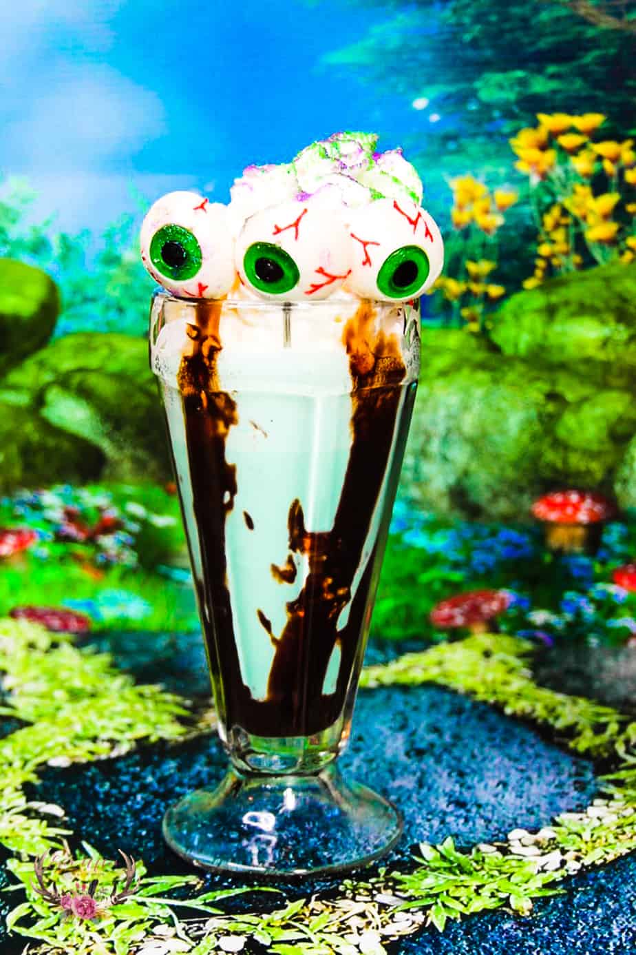 halloween monster milkshake