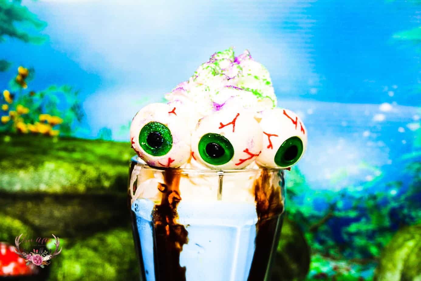 halloween monster milkshake