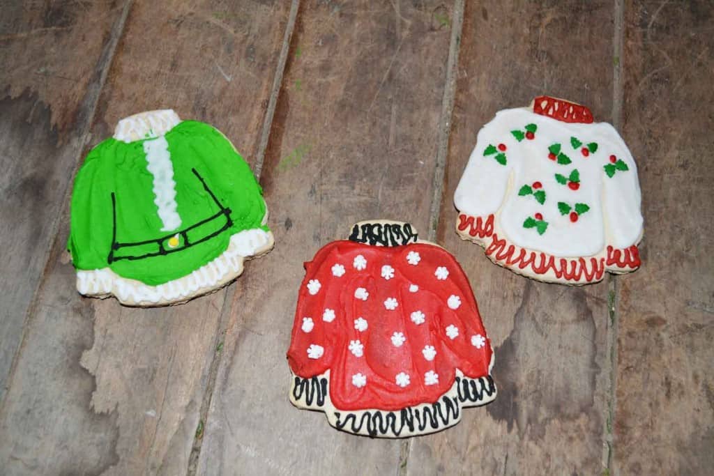 cute unique cookies holiday jumper