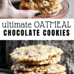 oatmeal chocolate chunk cookie recipe