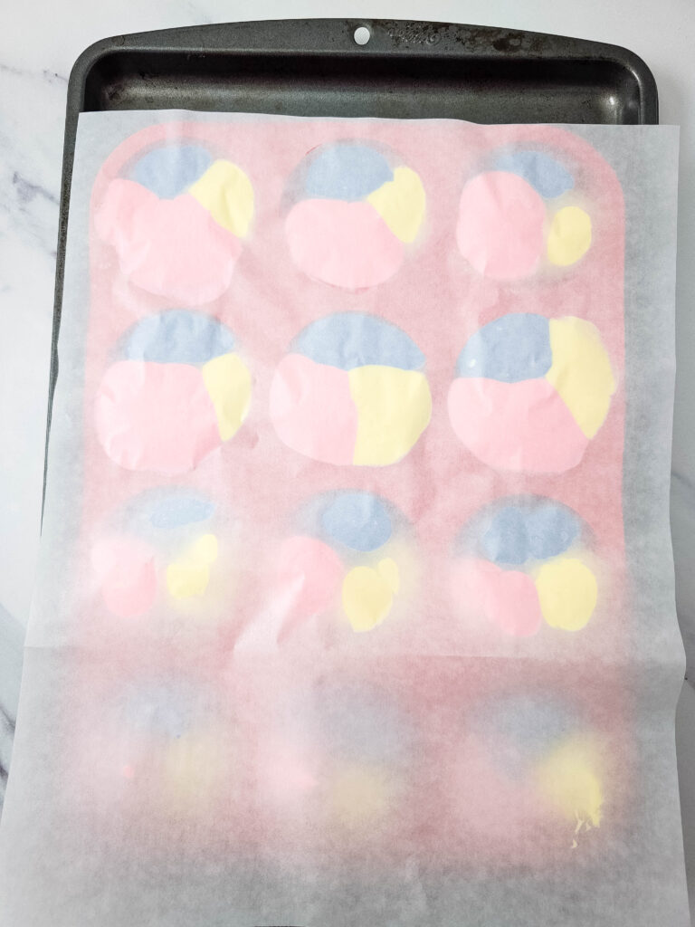 unicorn cheesecake bites