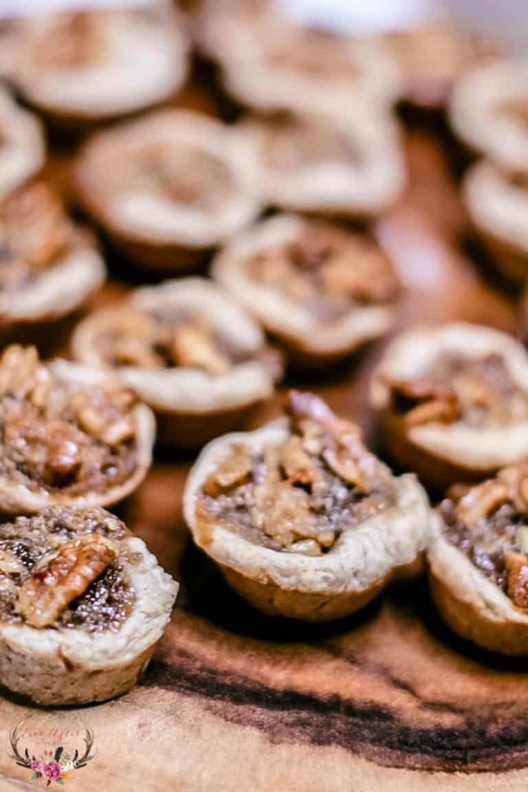 Brown Sugar Walnut Tart Cookies - Ever After in the Woods