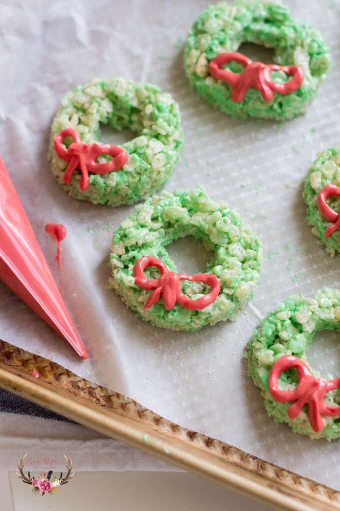Christmas Wreath Cookies - Ever After in the Woods