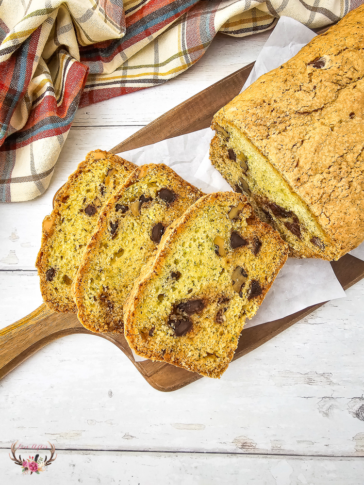 zucchini bread with nuts