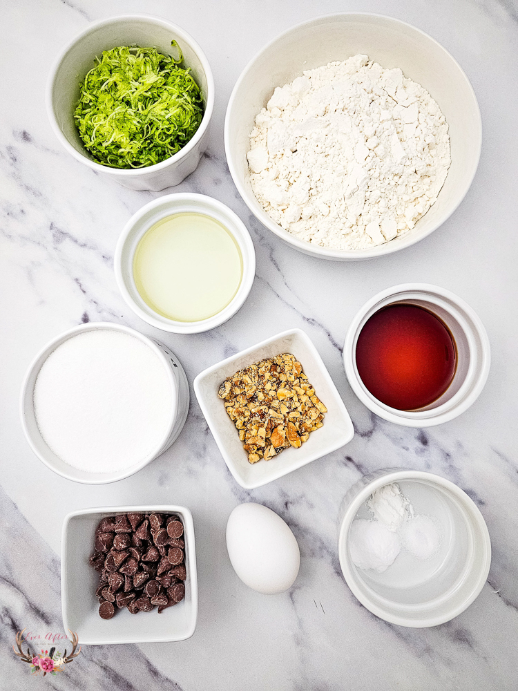 zucchini bread with nuts